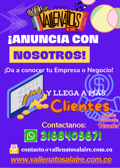 Anuncia con nosotros